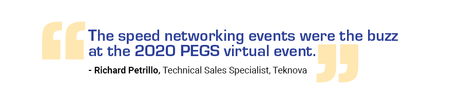 PEGS Boston Virtual Testimonial Quote
