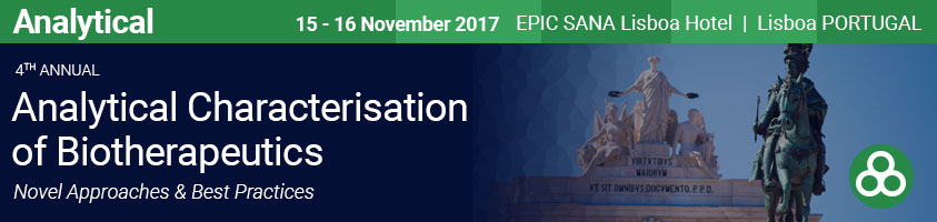 Analytical Characterisation of Biotherapeutics Track Banner Analytical Characterisation of Biotherapeutics Track Banner